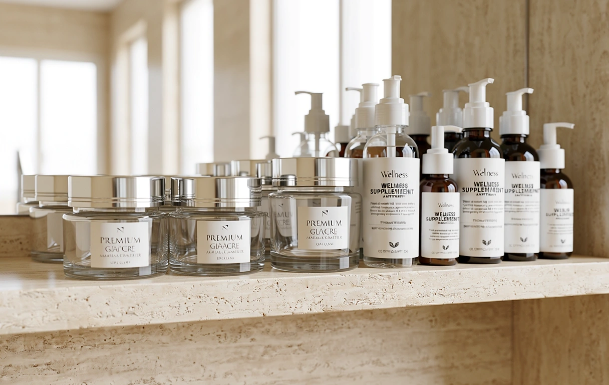 Beauty and youth products collection